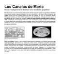 Los canales de marte