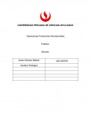 Operaciones Financieras Internacionales