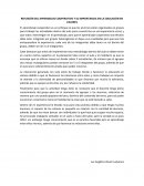 REFLEXIÓN DEL APRENDIZAJE COOPERATIVO Y SU IMPORTANCIA EN LA EDUCACIÓN EN VALORES