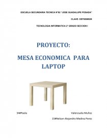 Proyecto de informática (bloque 5). Página 1