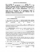 Formato de contrato de arrentadmiento
