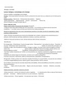 Biología y sociedad Carácter biológico y metodológico de la biología