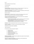 Políticas y prácticas de recursos humanos. Proceso de selección