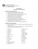 Desarrolo Humano PRIMERA PARTE: ECUACIONES QUÍMICAS