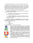 HERRAMIENTAS TECNOLÓGICAS Y SU APORTE EN EL ESTUDIO A DISTANCIA