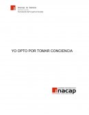 YO OPTO POR TOMAR CONCIENCIA