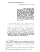 ENSAYO SOBRE “DE HAPPENINGS Y PERFORMANCES.”