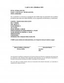 Trabajo CARTA DE APROBACIÓN