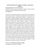 LAS INTERACCIONES PLANTA-COLIBRÍ EN “EL ORGANAL”, JONACATEPEC, MORELOS