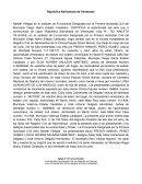 República Bolivariana de Venezuela Naileth Villegas