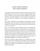 Actividad Trabajo colaborativo