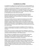 Inundación en La Plata