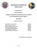 PIA MULTIDISCIPLINAR “Riesgos en la salud de los adolescentes que son causados por la contaminación del aire en México”