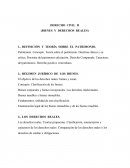 DERECHO CIVIL II (BIENES Y DERECHOS REALES)