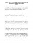 LA IMPORTANCIA QUE TIENE LA DEMOCRACIA COMO DEMOSTRACIÓN DE LA PRÁCTICA DE LEGALIDAD Y LEGITIMIDAD