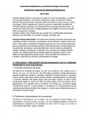 Conceptos Básicos de Drogodependencias