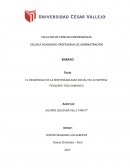 EL DESARROLLO DE LA RESPONSABILIDAD SOCIAL EN LA EMPRESA PESQUERA TASA SAMANCO