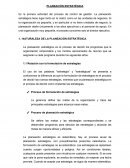 PLANEACIÓN ESTRATÉGICA. Proceso de formulación de estrategias