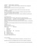 Asignatura.	Español: lenguaje y comunicación