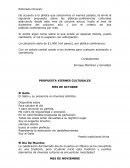 PROPUESTA VIERNES CULTURALES MES DE OCTUBRE