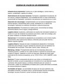 Cadena de valor minimarket - Barbara veliz olivares