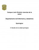 Departamento de Enfermería y obstetricia Quirúrgica