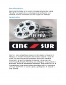 Matriz Estratégica Cine Sur