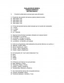 EVALUACIÓN DE MÚSICA PERÍODO BARROCO