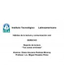 DERECHO Reporte de lectura “Tus zonas erróneas”