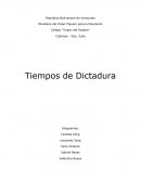Tiempos de Dictadura Marcos Perez Jimenez