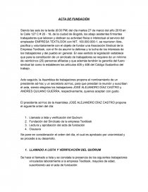 SOLICITUD INSCRIPCIÓN SINDICATO. Página 1