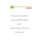 Fundamentos de Economía y su relación con la Contaduría