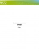 Fundamentos de la administración.Análisis FODA