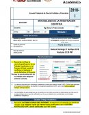 METODOLOGIA DE LA INVESTIGACION CIENTIFICA AREQUIPA