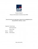 Técnico en Administración de empresa mención RRHH
