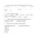 Examen matematica primaria