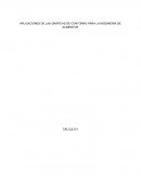 APLICACIONES DE LAS GRÁFICAS DE CONTORNO PARA LA INGENIERÍA DE ALIMENTOS