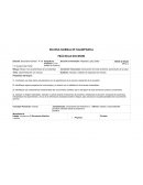 Planeacion quimica Bloque: Bloque I las características de los materiales