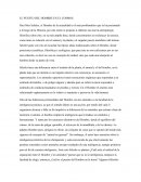 Max Scheler. -El puesto del hombre en el cosmos-