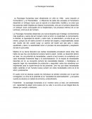 La psicologia humanista