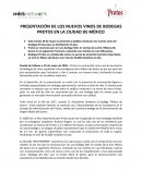 PRESENTACIÓN DE LOS NUEVOS VINOS DE BODEGAS PROTOS EN LA CIUDAD DE MÉXICO