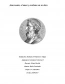 Anacreonte, el amor y erotismo en su obra