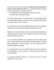 Proyecto de modelación Teoría de juegos. Página 12