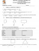 EXAMEN DE MATEMÁTICAS PRIMER GRADO