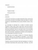 Propósito del trabajo Estructura del informe