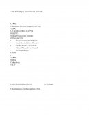 Trabajos de tarea Pensamiento Crítico y Prospectivo del Perú