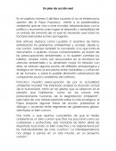 Laudato si Un plan de acción real