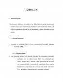 Proyecto La sociedad se constituirá bajo la forma societaria de Sociedad Anónima Cerrada S.A.C.