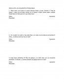 RESOLVER LOS SIGUIENTES PROBLEMAS