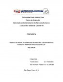 DISEÑO DE UN MANUAL DE DESCRIPCIONES DE CARGO PARA EL DEPARTAMENTO DE ALMACEN EN LA EMPRESA DAFILCA DEL CENTRO, C.A